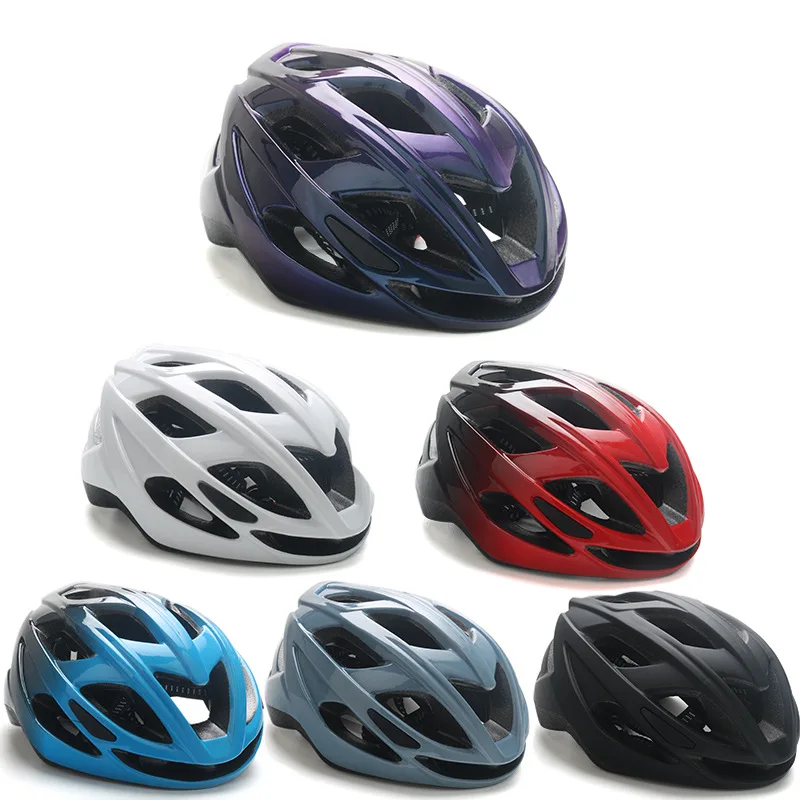 

Trendy Riding Helmet Adjustable Anti-fall Wear-resistant EPS Anti-fall Mountain Bike Road Bike Safety Helmet Riding Equipment