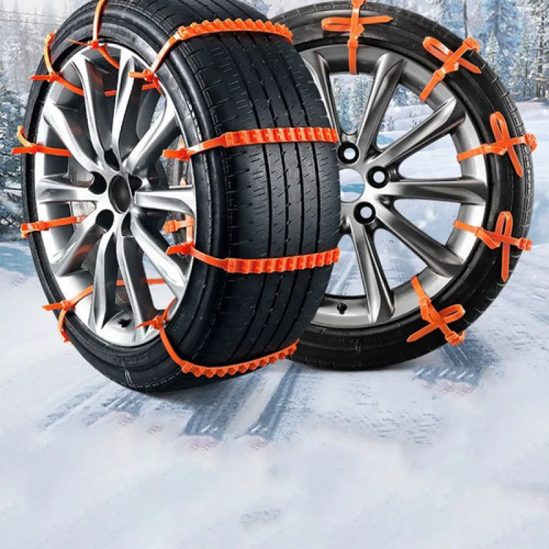 

Цепи для автомобильных шин зимние противоскользящие кабельные стяжки для шин уличные снежные шины аварийный Универсальный блокировочный артефакт аксессуары для колес