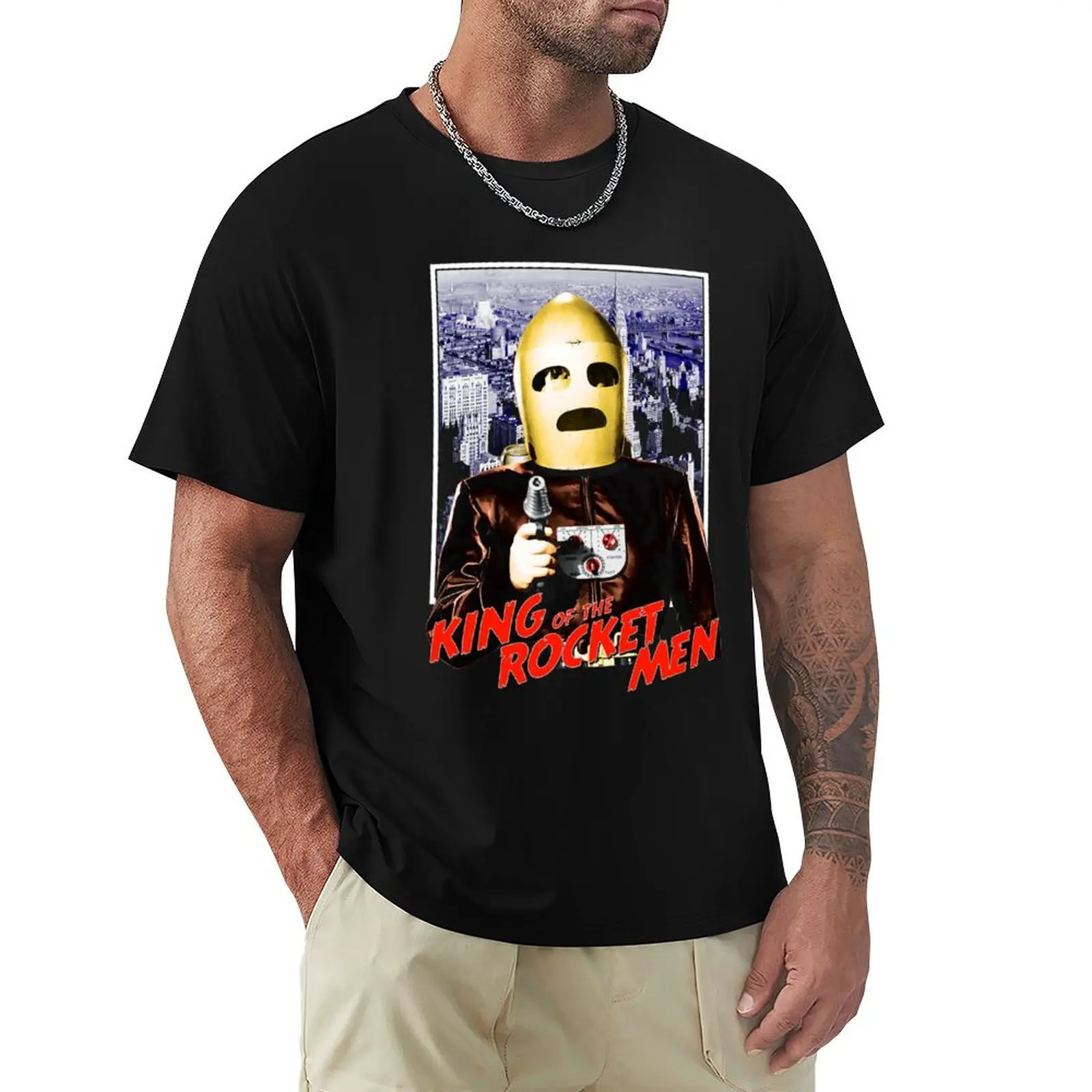 King Of The Rocket Men TV Serial Essential T-Shirt graphics summer clothes men workout shirt
King Of The Rocket Men TV Serial Essential T-Shirt graphics summer clothes men workout shirt