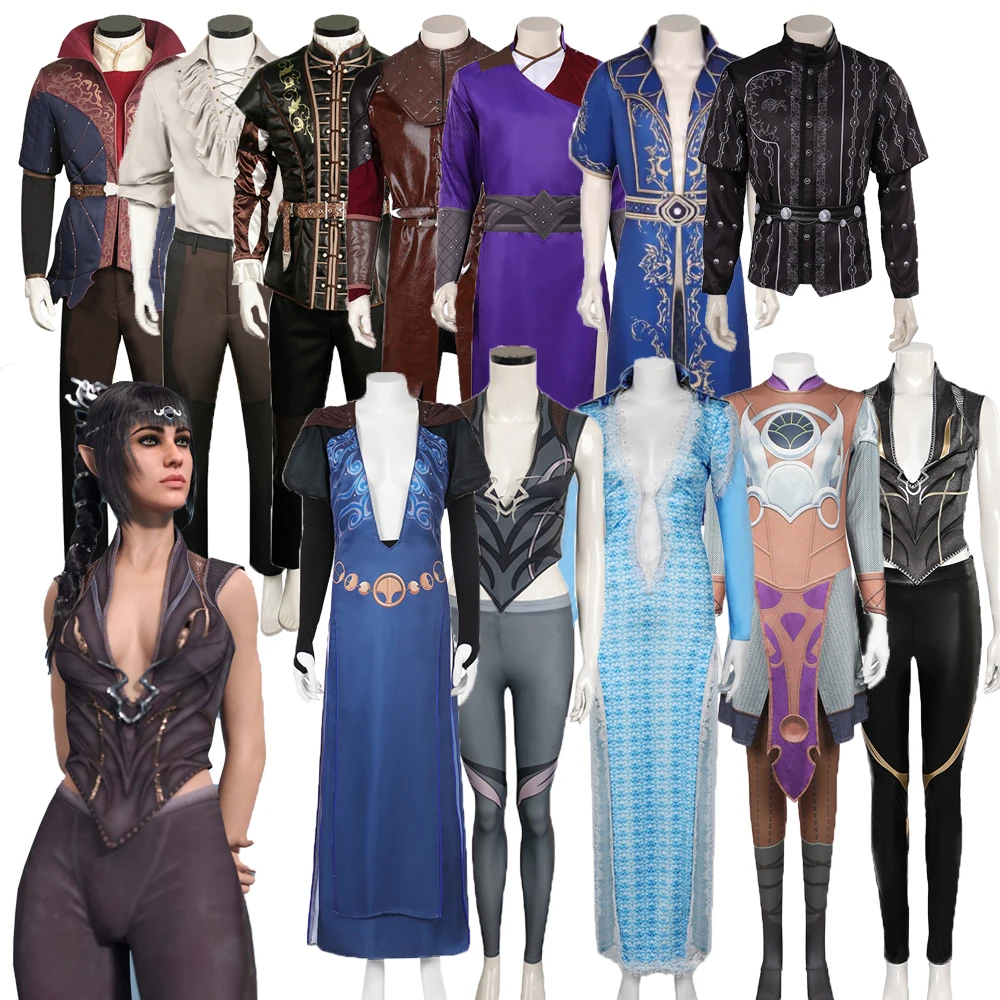 Game Cos Shadowheart Cosplay Costume Outfit Fantasy Tops Pants For Adult Women Girl Roleplay Halloween Carnival Suit Accessories
Game Cos Shadowheart Cosplay Costume Outfit Fantasy Tops Pants For Adult Women Girl Roleplay Halloween Carnival Suit Accessories