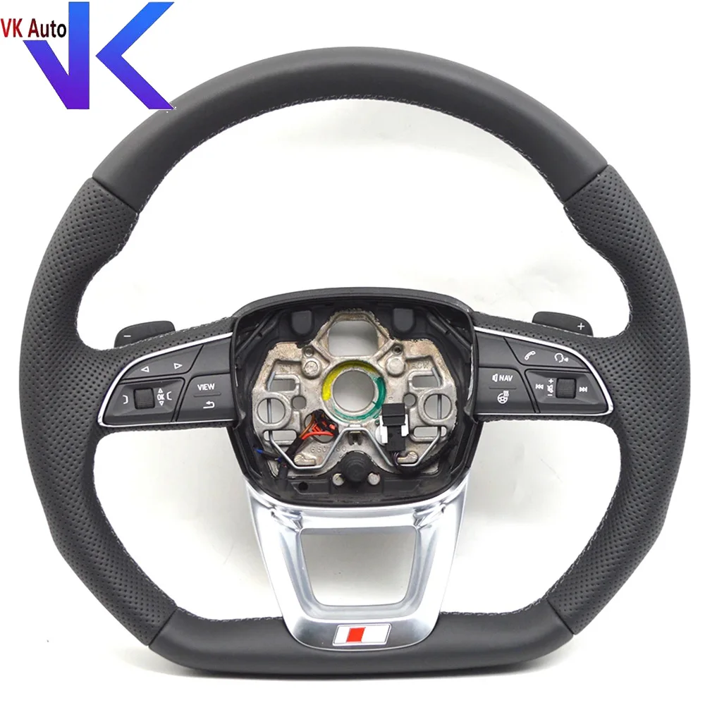 For Audi Q3 D-Shaped Multifunctional Heated Steering Wheel With Paddles Assembly Accessories 
For Audi Q3 D-Shaped Multifunctional Heated Steering Wheel With Paddles Assembly Accessories