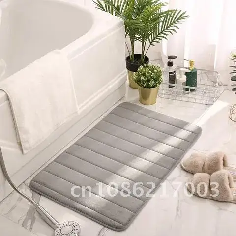 Bathroom Home Coral Fleece Super Absorbent Floor Mat Anti-Slip Washable Rug Toilet Floor Mat Room Carpet
Bathroom Home Coral Fleece Super Absorbent Floor Mat Anti-Slip Washable Rug Toilet Floor Mat Room Carpet