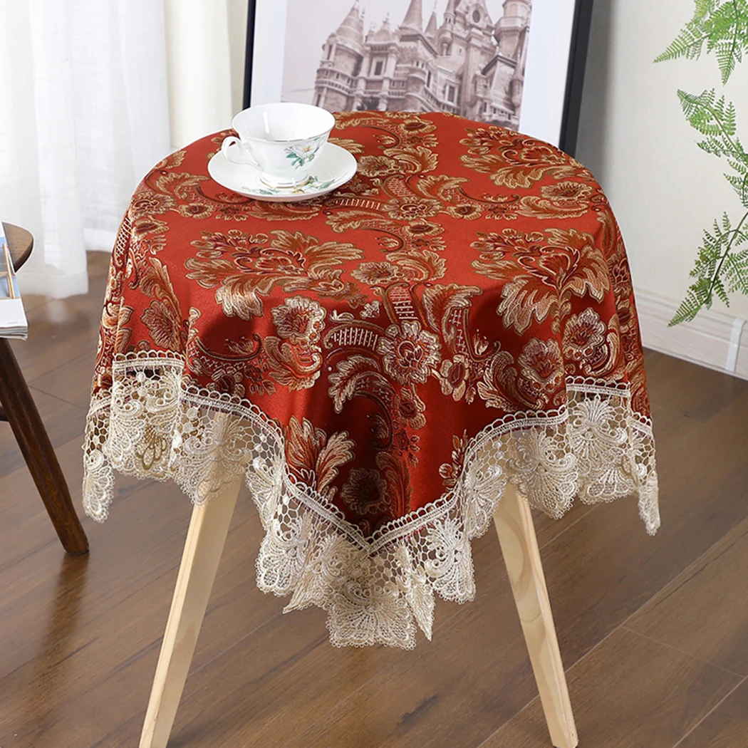 60x60cm Table Cloth Rustic Polyester Lace Tablecloth Wedding Banquet Party Kitchen Table Cover Home Decoration
60x60cm Table Cloth Rustic Polyester Lace Tablecloth Wedding Banquet Party Kitchen Table Cover Home Decoration