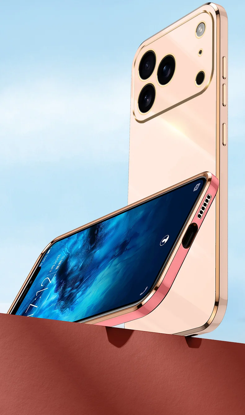 For Iphone 17 Pro Case Cover For Iphone 17 Pro High Quality Soft TPU Anti-fingerprint Camera Protection Case Cover Sd00ee1d3da3948cbb4d294d8cedf33b1b