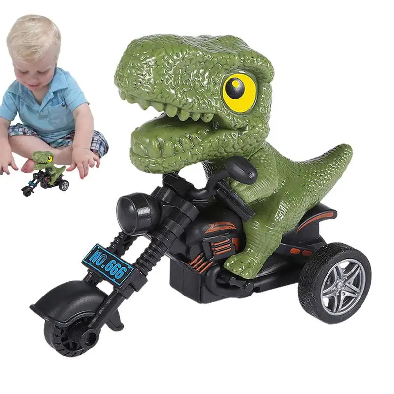 

Friction Powered Toy Motorcycle Inertia Animal Motorcycle Toy Cute Novelty Durable Unique Cool Dinosaur Toy Cars Birthday Gifts