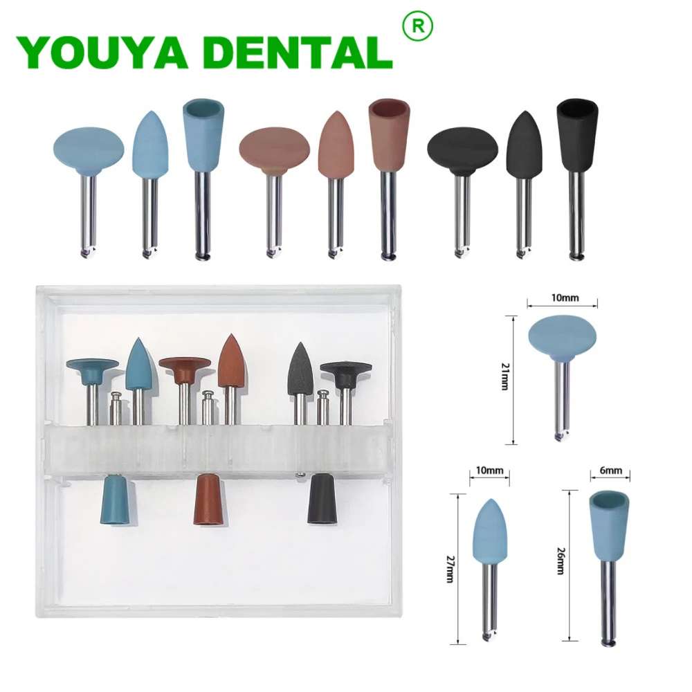 9pcs/Box Dental Composite Polishing Kit Dentistry Silicone Grinding Heads Teeth Polisher Polishing Brush For Low Speed Handpiece
9pcs/Box Dental Composite Polishing Kit Dentistry Silicone Grinding Heads Teeth Polisher Polishing Brush For Low Speed Handpiece