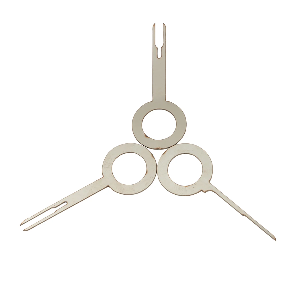 3pcs Car Electrical Terminal Key Pin Wiring Crimp Connector Removel Puller Tool Stainless Steel Harness Connection Picking Tool
3pcs Car Electrical Terminal Key Pin Wiring Crimp Connector Removel Puller Tool Stainless Steel Harness Connection Picking Tool