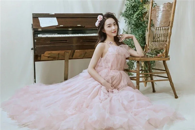 Women Photography Props Maternity Dresses Pink Elegant Wedding Pregnancy Pregant Dress Studio Shoots Photo Clothes
Women Photography Props Maternity Dresses Pink Elegant Wedding Pregnancy Pregant Dress Studio Shoots Photo Clothes