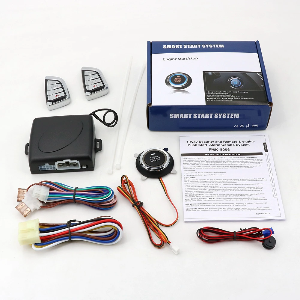 Keyless Entry Engine Alarm System Push Button Remote Control Kit Stop Keyless Entry System Engine Alarm System
Keyless Entry Engine Alarm System Push Button Remote Control Kit Stop Keyless Entry System Engine Alarm System