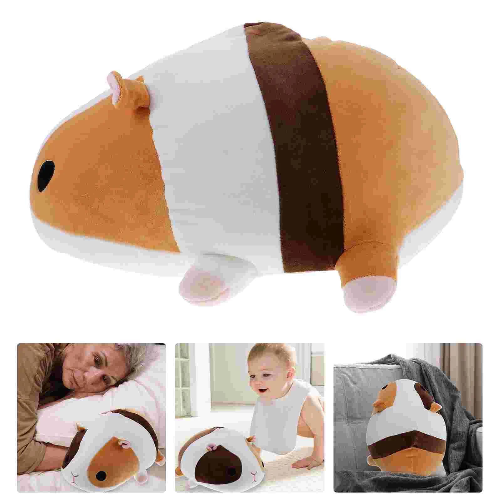 Plush Hamster Hug Pillow Cute Chinchillas Plush Doll Soft Stuffed Animals Guinea Pig Toys for Children Kids Lovely Gift Present
Plush Hamster Hug Pillow Cute Chinchillas Plush Doll Soft Stuffed Animals Guinea Pig Toys for Children Kids Lovely Gift Present