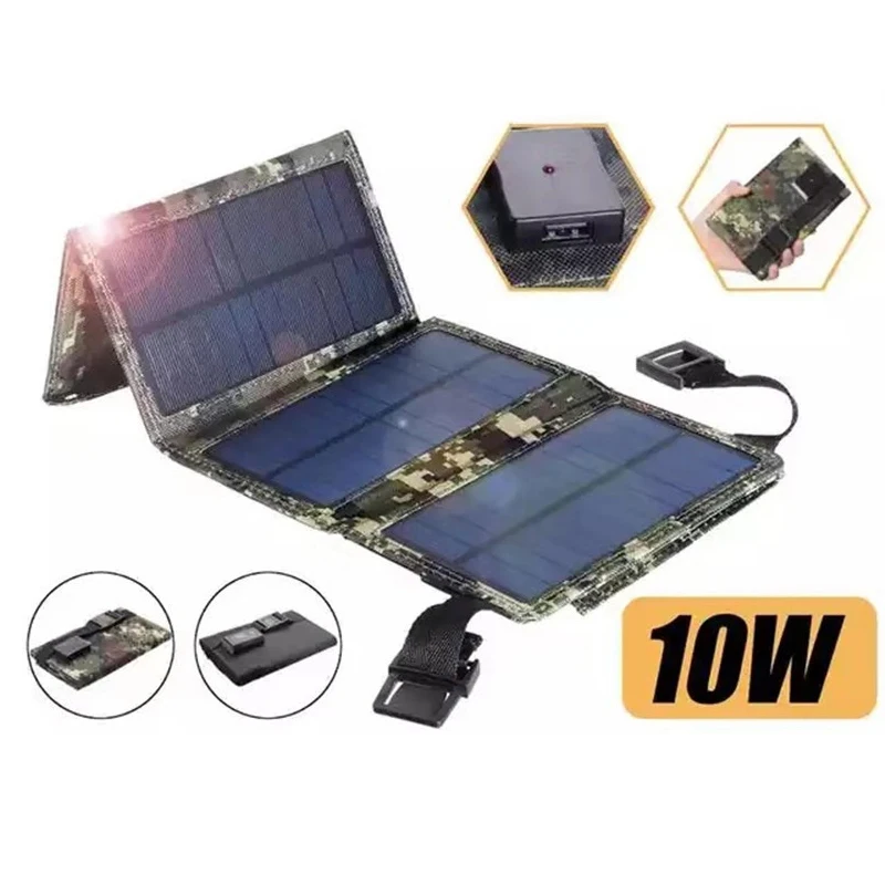 10W flexible solar panels can be folded for outdoor use usb 5V charger portable foldable mini 10W folding solar panel
10W flexible solar panels can be folded for outdoor use usb 5V charger portable foldable mini 10W folding solar panel