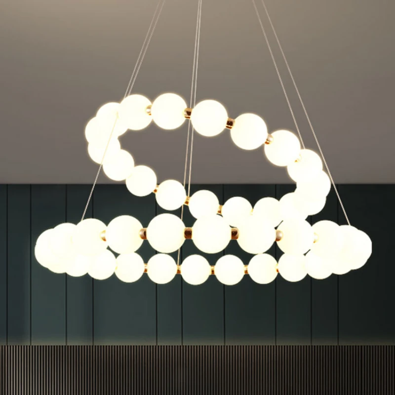 Nordic Magic Bean Chandelier Light Luxury Restaurant Modern Simple 2021 New Smart Dustproof Living Room Chandelier
Nordic Magic Bean Chandelier Light Luxury Restaurant Modern Simple 2021 New Smart Dustproof Living Room Chandelier