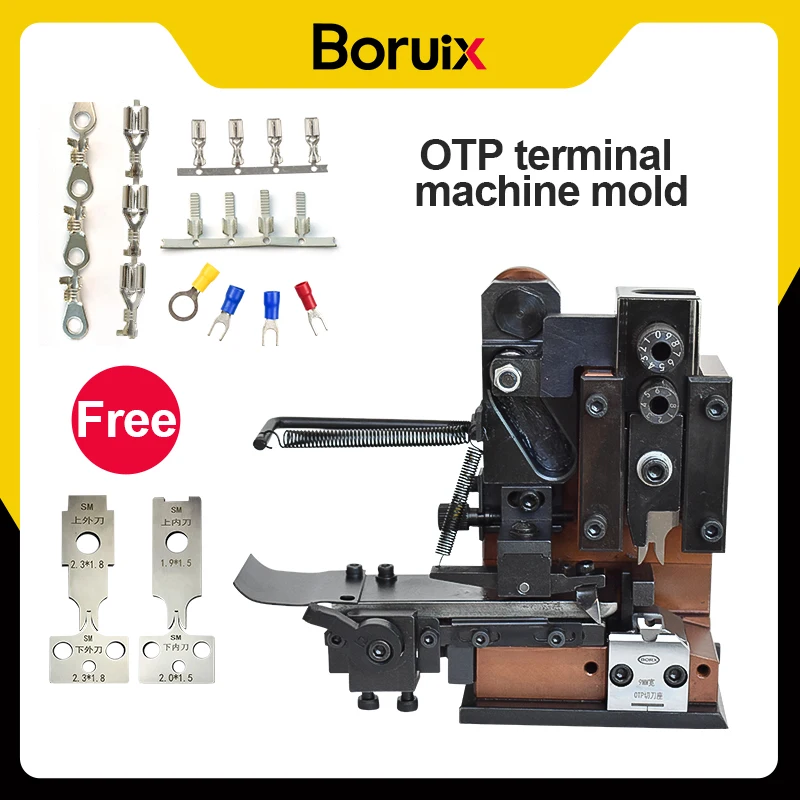 OTP Terminal Crimping Applicator Cable Crimper Mould Wire CrimpTool For XH2.54/1.25/SM/3.96/5557/PH2.0/6.3 Terminal Machine
OTP Terminal Crimping Applicator Cable Crimper Mould Wire CrimpTool For XH2.54/1.25/SM/3.96/5557/PH2.0/6.3 Terminal Machine