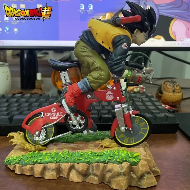 20cm Goku Dragon Ball Figures GK Son Goku Cycling Action Figures PVC Anime Collectible Model Birthday Ornamen Doll Gifts Toys
20cm Goku Dragon Ball Figures GK Son Goku Cycling Action Figures PVC Anime Collectible Model Birthday Ornamen Doll Gifts Toys