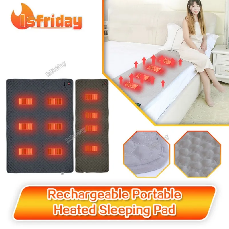 5V USB Sleeping Electric Heating Pad Heated Cushion Cold Resistant 3-Level Temperature for Outdoor Camping Heated Electric Mat
5V USB Sleeping Electric Heating Pad Heated Cushion Cold Resistant 3-Level Temperature for Outdoor Camping Heated Electric Mat