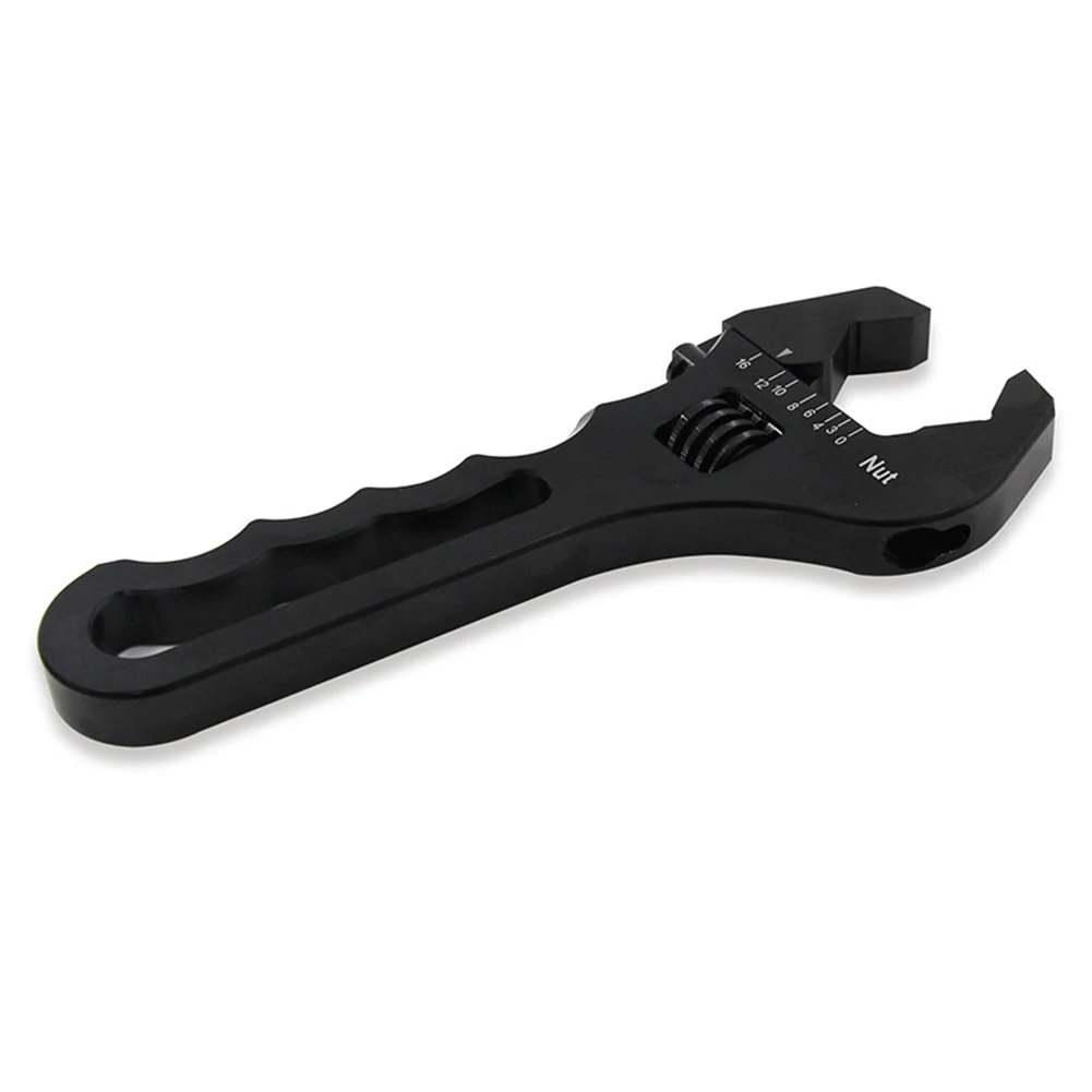 Practical Car Aluminum Wrench Adjustable 3AN-16AN Adjustable Wrench Aluminum Black Interior Parts Spanner None
Practical Car Aluminum Wrench Adjustable 3AN-16AN Adjustable Wrench Aluminum Black Interior Parts Spanner None