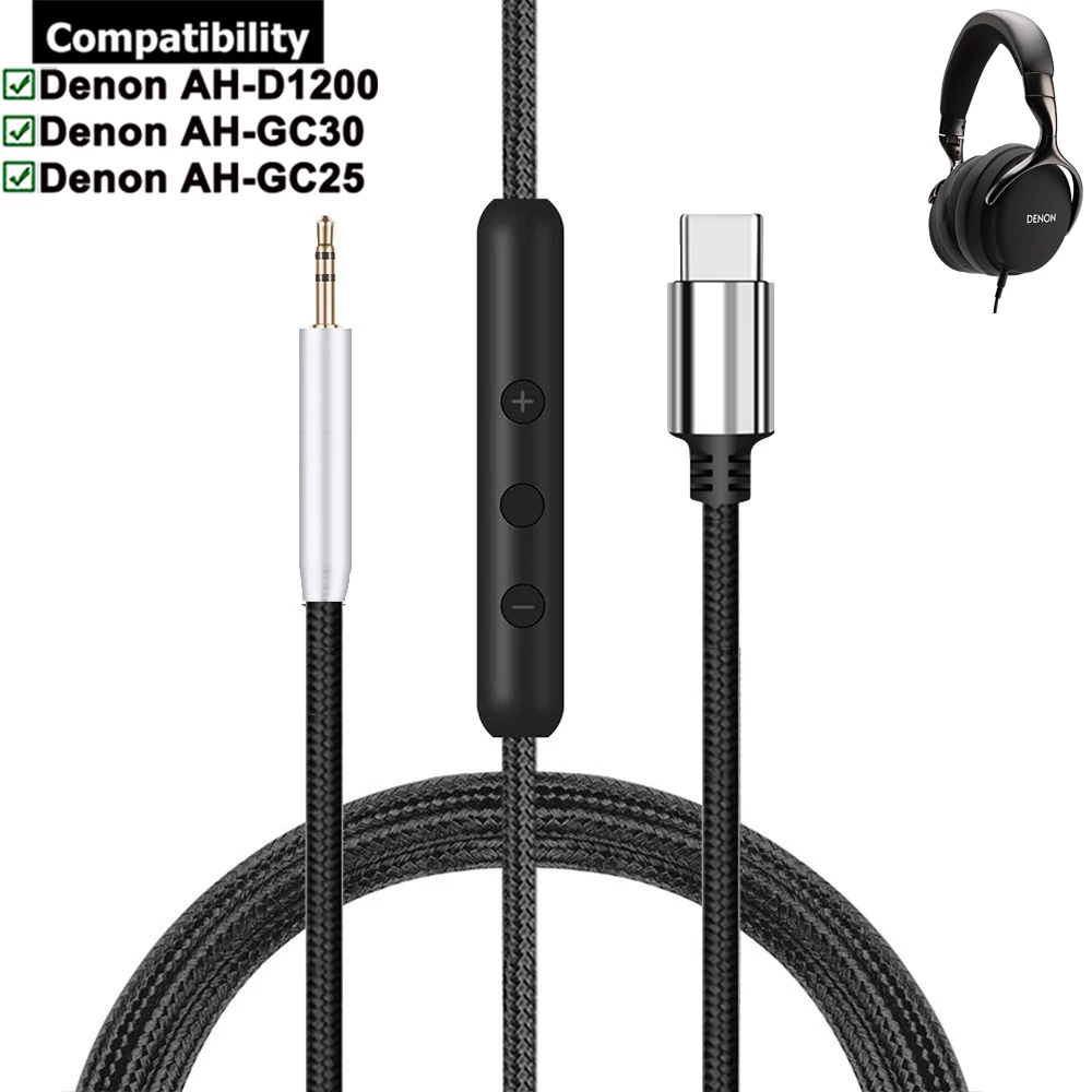 Из бескислородной меди, Тип USB C до 2,5 мм сменный кабель удлинитель провод для Denon AH-D1200 AH-GC25 AH-GC30 AH D1200 GC25 GC30 наушники
Из бескислородной меди, Тип USB C до 2,5 мм сменный кабель удлинитель провод для Denon AH-D1200 AH-GC25 AH-GC30 AH D1200 GC25 GC30 наушники