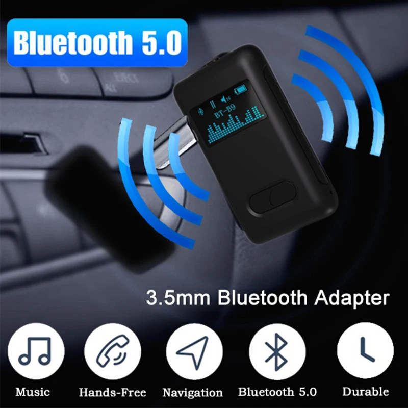 1PC 2 In1 Bluetooth 5.0 Jack Wireless Audio Adapter 3.5mm Car Bluetooth Receiver
1PC 2 In1 Bluetooth 5.0 Jack Wireless Audio Adapter 3.5mm Car Bluetooth Receiver