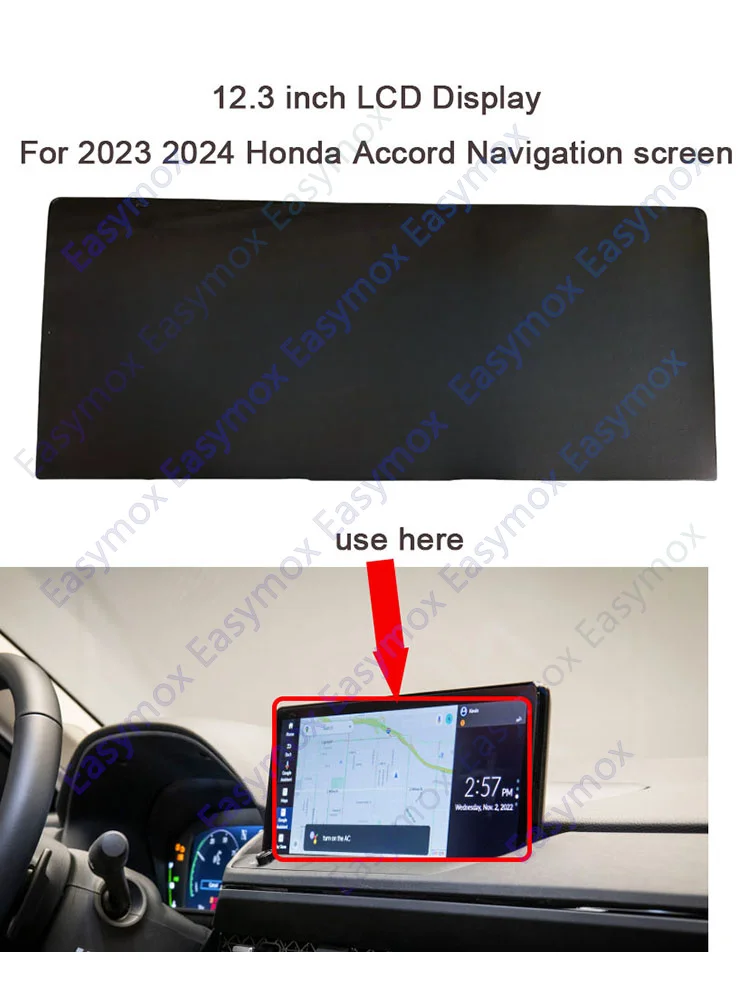 Touch Screen LCD DISPLAY For 2023 2024 Honda Accord Hybrid Sport/ EX-L/ Sport-L/ Touring Media Navigation Screen 8A700-30A-A21 
Touch Screen LCD DISPLAY For 2023 2024 Honda Accord Hybrid Sport/ EX-L/ Sport-L/ Touring Media Navigation Screen 8A700-30A-A21
