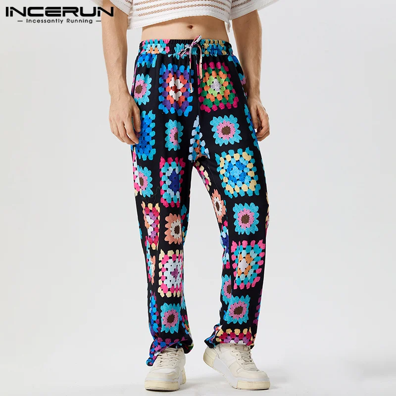 Men Pants Flower Printing Drawstring Streetwear Stylish Straight Trousers Men Joggers Loose 2023 Casual Pantalon S-5XL INCERUN
Men Pants Flower Printing Drawstring Streetwear Stylish Straight Trousers Men Joggers Loose 2023 Casual Pantalon S-5XL INCERUN