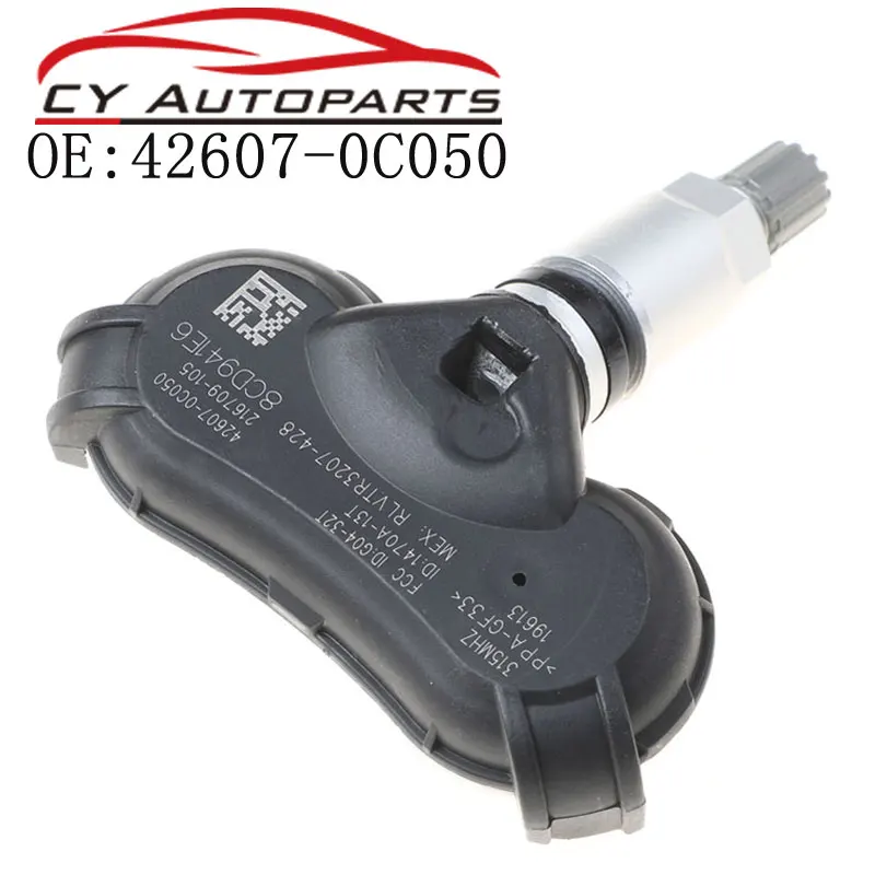 Новый датчик давления в шинах TPMS для 2009-2015 Toyota Sequoia Tundra 42607-0C050 426070C050
Новый датчик давления в шинах TPMS для 2009-2015 Toyota Sequoia Tundra 42607-0C050 426070C050