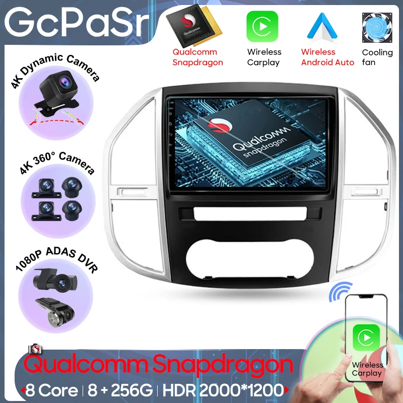 Car Radio Android 13 For Mercedes Benz Vito 3 W447 2014 - 2020 Navigation GPS Android Auto Stereo Video 5G No 2din DVD
Car Radio Android 13 For Mercedes Benz Vito 3 W447 2014 - 2020 Navigation GPS Android Auto Stereo Video 5G No 2din DVD