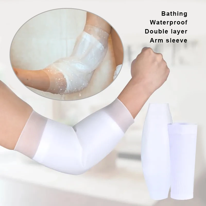 Bathing Cover Silicone Arm Waterproof Bandage Protector Special Protective Upper Arm Sleeve For Arm Wound Shower Bath tool
Bathing Cover Silicone Arm Waterproof Bandage Protector Special Protective Upper Arm Sleeve For Arm Wound Shower Bath tool