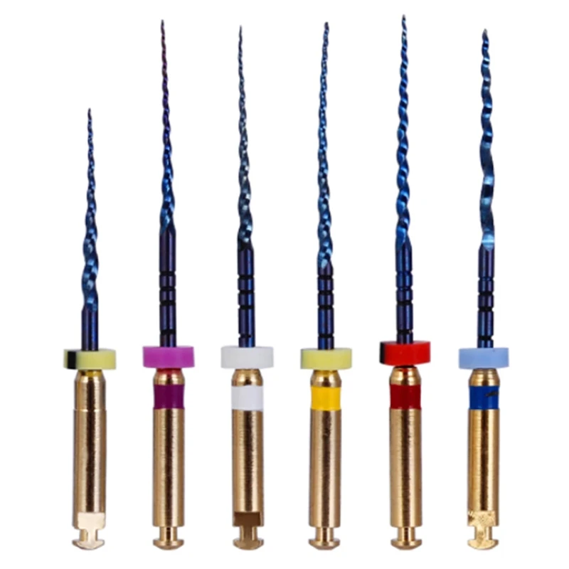 6Pcs Endodontic Engine Use Niti Rotary Heat Activated Files Reciprocating Endodontic Root Canal Files 25Mm
6Pcs Endodontic Engine Use Niti Rotary Heat Activated Files Reciprocating Endodontic Root Canal Files 25Mm