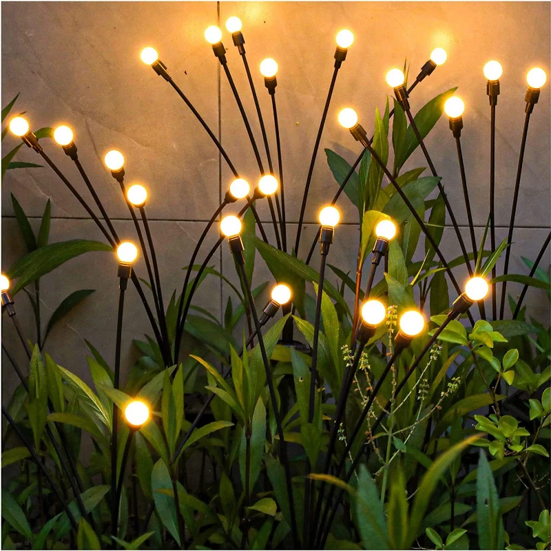 Solar LED Light Outdoor Waterproof LED Solar Light Garden Decoration Landscape Lights Firefly Garden Lamp Courtyard Garden Decor
Solar LED Light Outdoor Waterproof LED Solar Light Garden Decoration Landscape Lights Firefly Garden Lamp Courtyard Garden Decor