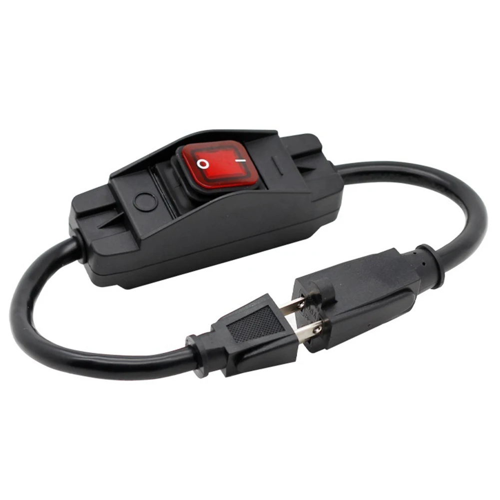 Heavy Duty ON/Off Rocker Switch Inline Cord Switch 16A/25A 250V/125V Waterproof LED Indicator Suitable For Patio Lights
Heavy Duty ON/Off Rocker Switch Inline Cord Switch 16A/25A 250V/125V Waterproof LED Indicator Suitable For Patio Lights
