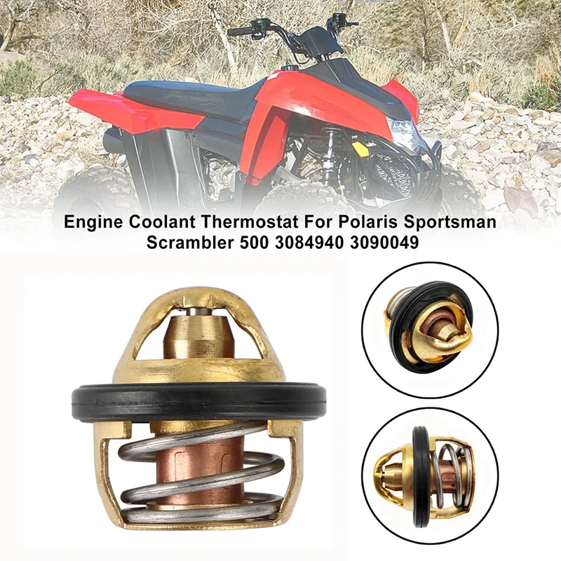 

1 Piece 3084940 3090049 Car Engine Coolant Thermostat For Polaris For SPORTSMAN 500 96-13 Ranger Ranger Magnum ATV
