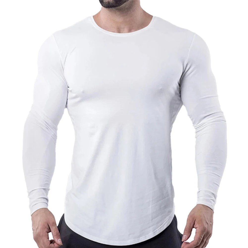 Spring Autumn Men's Sports Fitness T-Shirt Undershirt Slim Fit Long Sleeve O-neck T-Shirts Pullovers Casual Man Tops
Spring Autumn Men's Sports Fitness T-Shirt Undershirt Slim Fit Long Sleeve O-neck T-Shirts Pullovers Casual Man Tops