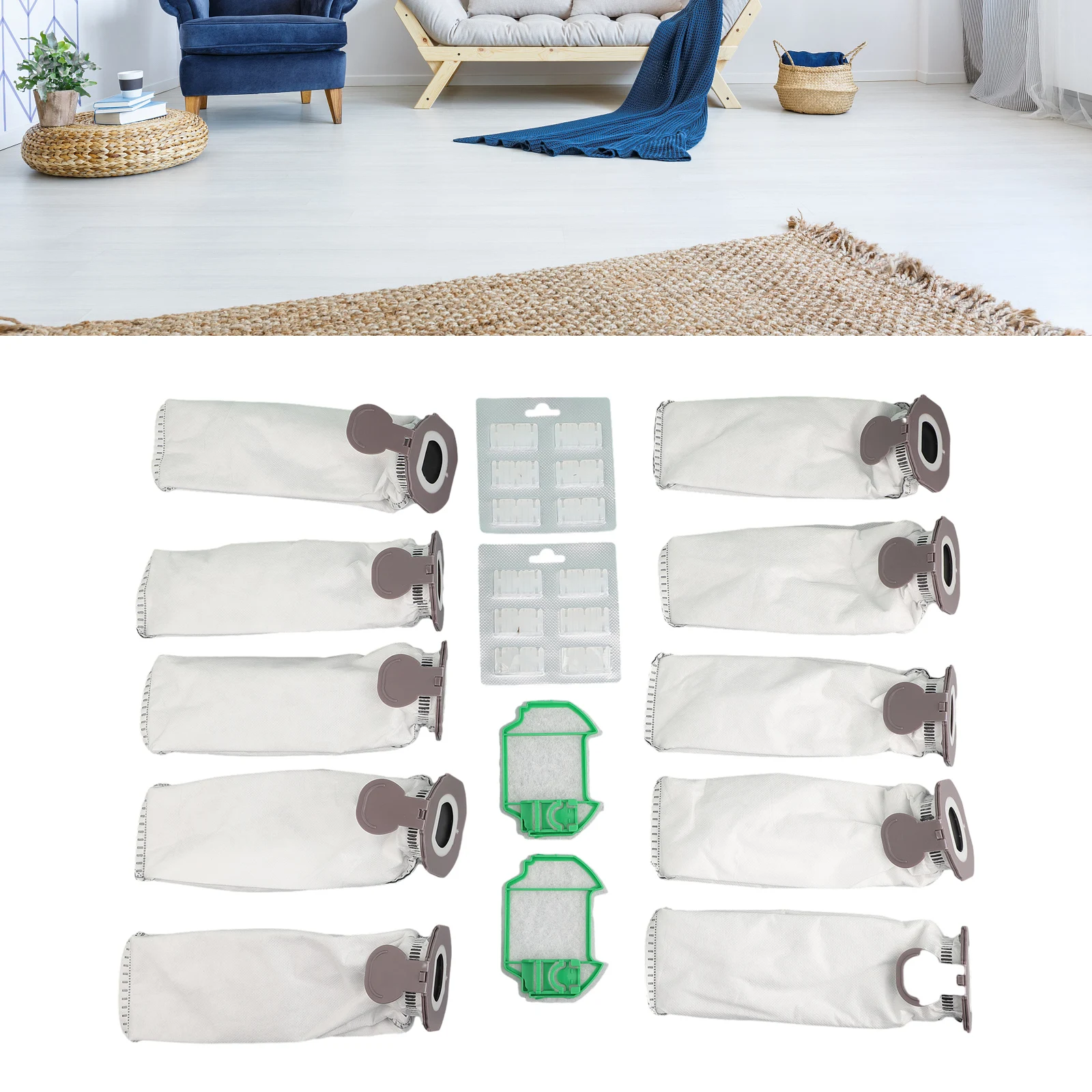 1 Set Dust Bags For Vorwerk For Kobold VK7 Vacuum Cleaner For Type-FP7 Vacuum Cleaner Clean & Freshen Your Space
1 Set Dust Bags For Vorwerk For Kobold VK7 Vacuum Cleaner For Type-FP7 Vacuum Cleaner Clean & Freshen Your Space