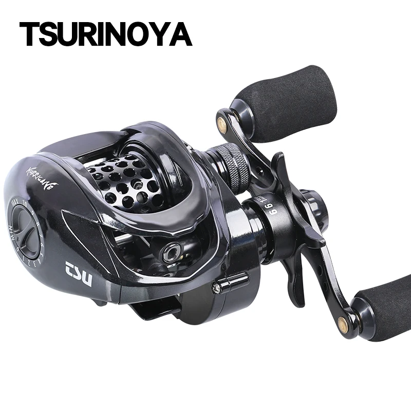 TSURINOYA High Speed Shallow Spool 6.6:1 Casting Reel 5BB Long Casting Saltwater Lure Fishing Reel Baitcasting Wheel HE50/150
TSURINOYA High Speed Shallow Spool 6.6:1 Casting Reel 5BB Long Casting Saltwater Lure Fishing Reel Baitcasting Wheel HE50/150