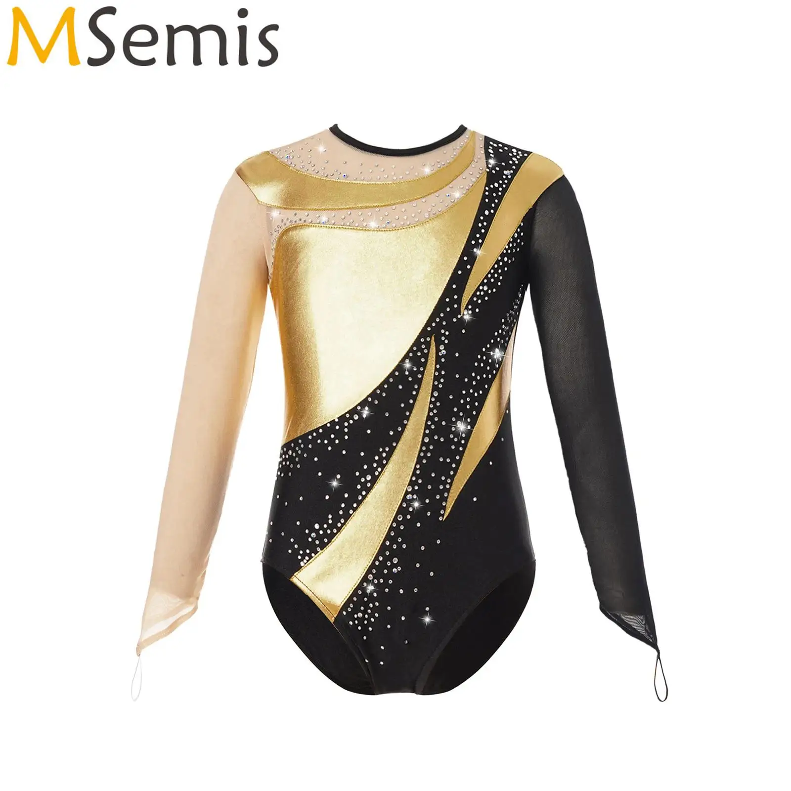 Kid Girls Long Sleeve Gymnastics Leotard Unitard Metallic Contrast Ballet Dance Bodysuit Biketard Ice Skating Jumpsuit Dancewear
Kid Girls Long Sleeve Gymnastics Leotard Unitard Metallic Contrast Ballet Dance Bodysuit Biketard Ice Skating Jumpsuit Dancewear