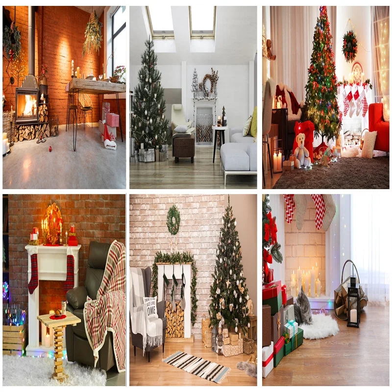 SHUOZHIKE Christmas Theme Photography Background Fireplace Christmas tree Backdrops For Photo Studio Props 211110 HS-15
SHUOZHIKE Christmas Theme Photography Background Fireplace Christmas tree Backdrops For Photo Studio Props 211110 HS-15