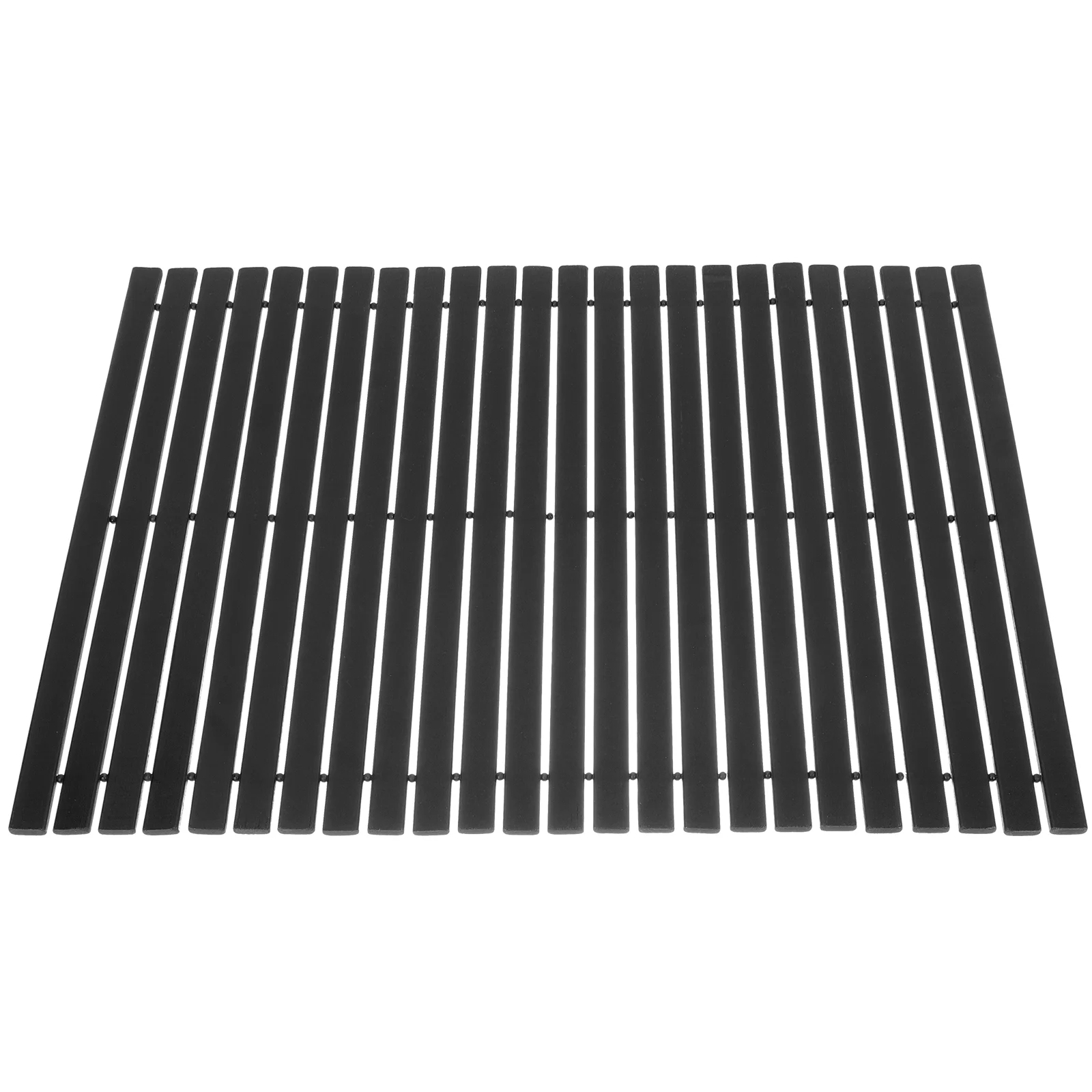 

Bamboo Bath Mat Bathroom Mats Non-Skid Natural Style Floor Cushion Shower Foot Carpet Rugs Door Entry Doormat Decorative