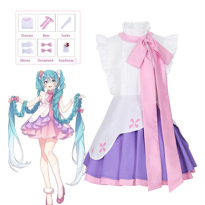 Miku Cosplay Costumes Anime Project Sekai Colorful Stage Feat. Virtual Singer Dresses Outfit Carnival Halloween ComiCon Uniform
Miku Cosplay Costumes Anime Project Sekai Colorful Stage Feat. Virtual Singer Dresses Outfit Carnival Halloween ComiCon Uniform