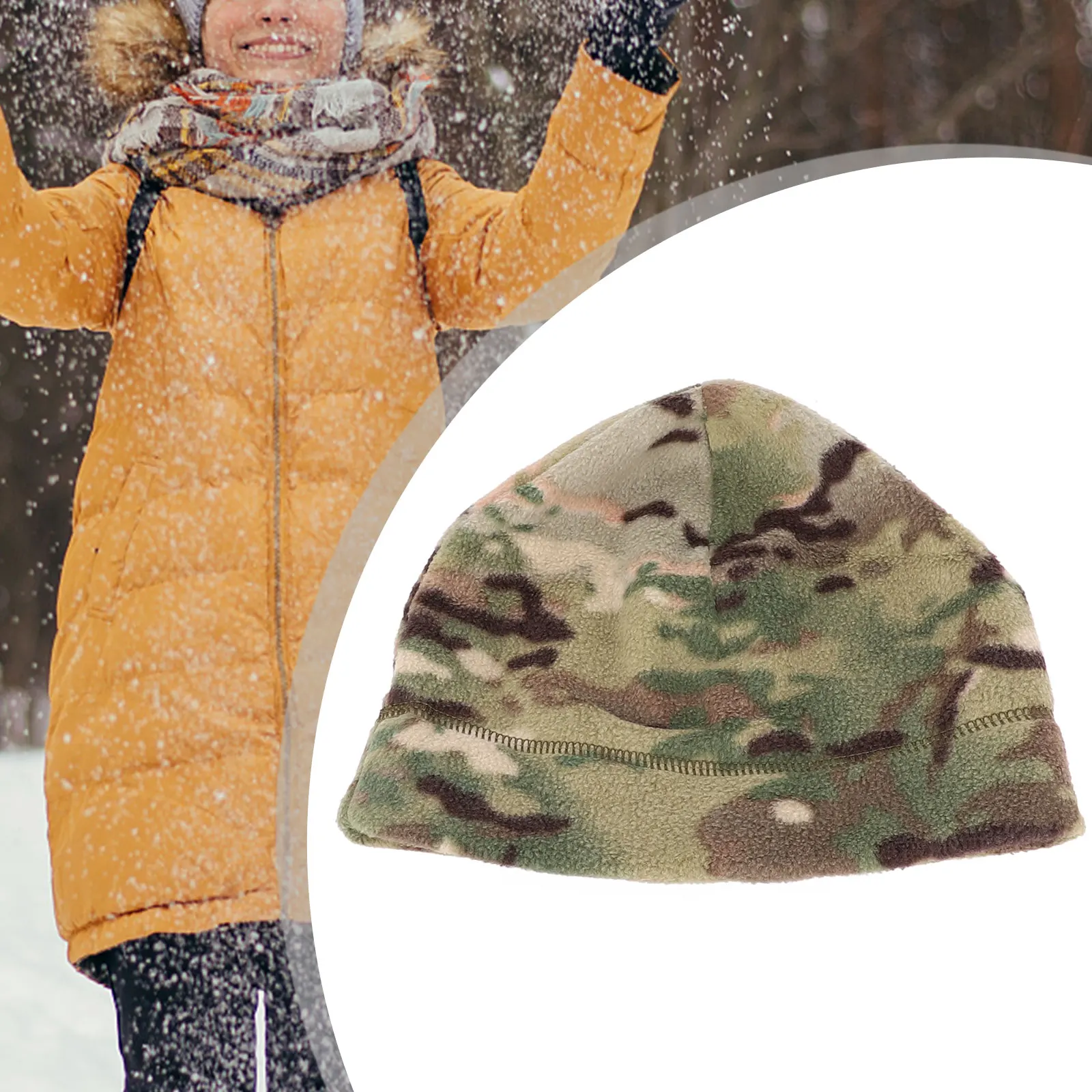 1pc Polar Fleece Hat Skin-friendly Soft Warm Temperature-locking Bandana Winter Cycling Mountain Climbing Skiing Supplies
1pc Polar Fleece Hat Skin-friendly Soft Warm Temperature-locking Bandana Winter Cycling Mountain Climbing Skiing Supplies