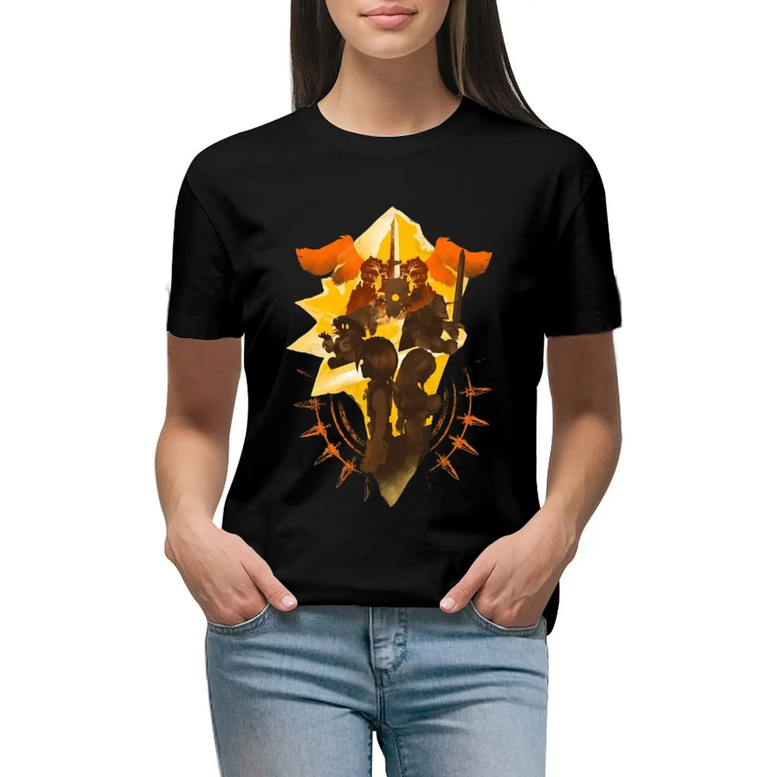 Melodies of IX T-shirt Aesthetic clothing vintage clothes cute t-shirts for Women
Melodies of IX T-shirt Aesthetic clothing vintage clothes cute t-shirts for Women