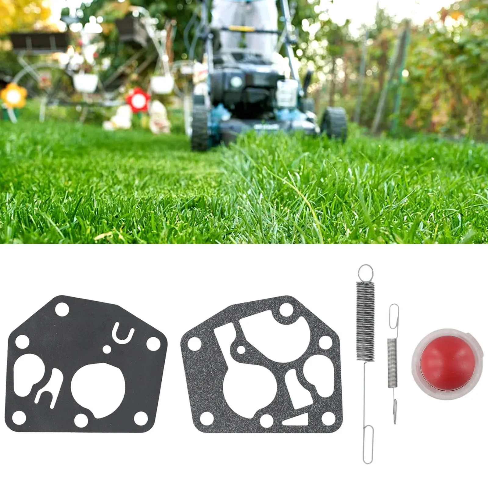 Gasket Type Governor Spring Base Bulb Spring + Gasket + Red Non-porous Primer Bulb For 691859 692211
Gasket Type Governor Spring Base Bulb Spring + Gasket + Red Non-porous Primer Bulb For 691859 692211