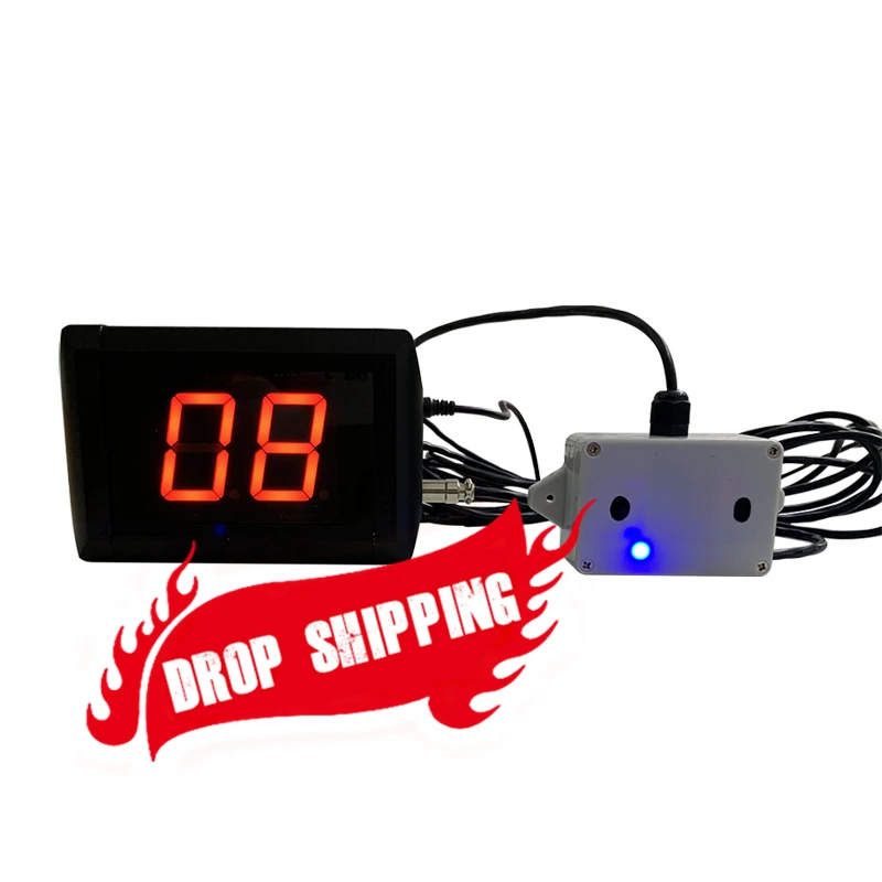 Ganxin Drop Shipping Color Changeable Led People Counter with Infrared Beams Automatic Access Control System
Ganxin Drop Shipping Color Changeable Led People Counter with Infrared Beams Automatic Access Control System