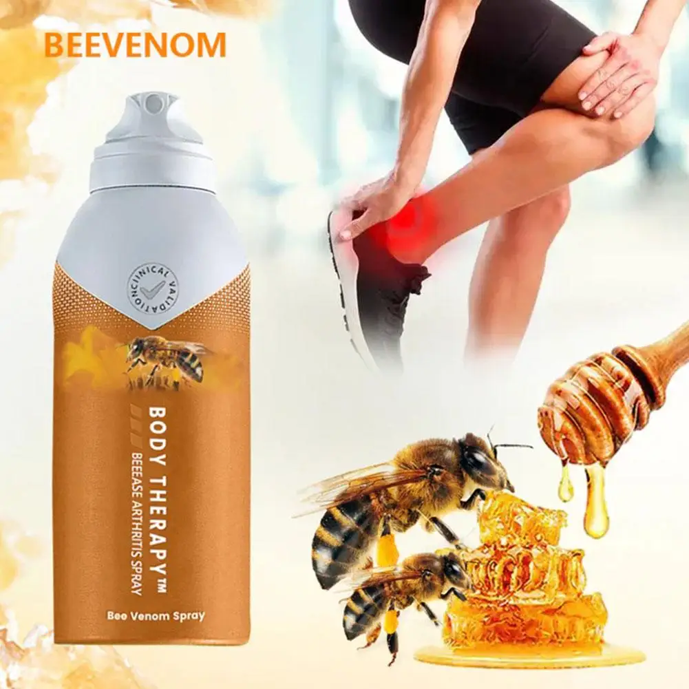 

2023 New Beevenom Spray Body Joint & Bone Therapy Treatment Care Muscle Spray Recovery Intensification Health And Concentra E5E9