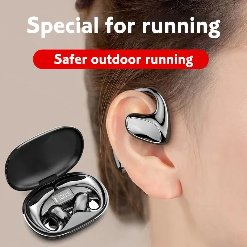 5.0 Noise Reduction Earhooks Waterproof Headphones with Mic touch Headset TWS True Wireless Control Bluetooth Earphones
5.0 Noise Reduction Earhooks Waterproof Headphones with Mic touch Headset TWS True Wireless Control Bluetooth Earphones