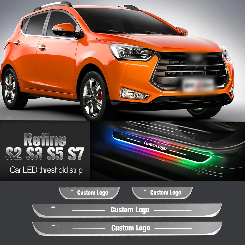 Car Door Sill Light For JAC Refine S2 S3 S5 S7 2013-2023 2014 2020 Customized Logo LED Welcome Threshold Pedal Lamp Accessories
Car Door Sill Light For JAC Refine S2 S3 S5 S7 2013-2023 2014 2020 Customized Logo LED Welcome Threshold Pedal Lamp Accessories