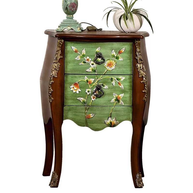 European-Style Sofa Side Table Living Room Storage Corner Table Painted Small Coffee Table Telephone Table with Drawer
European-Style Sofa Side Table Living Room Storage Corner Table Painted Small Coffee Table Telephone Table with Drawer
