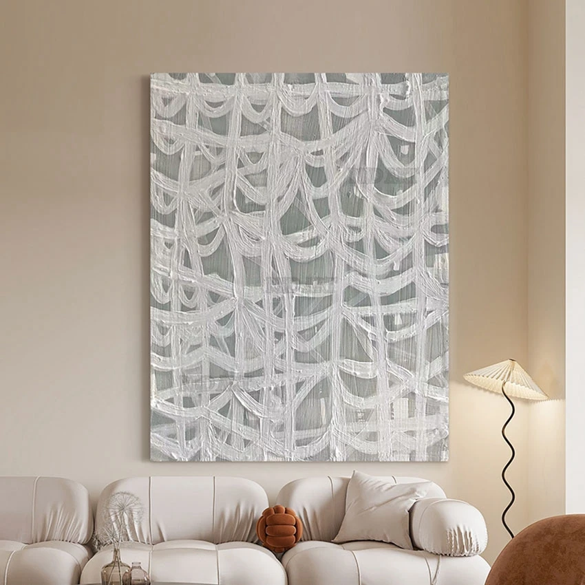 Чистая ручная роспись толстая белая акриловая живопись абстрактный холст настенные украшения плакат большая текстура акриловое искусство для Холла отеля
Чистая ручная роспись толстая белая акриловая живопись абстрактный холст настенные украшения плакат большая текстура акриловое искусство для Холла отеля