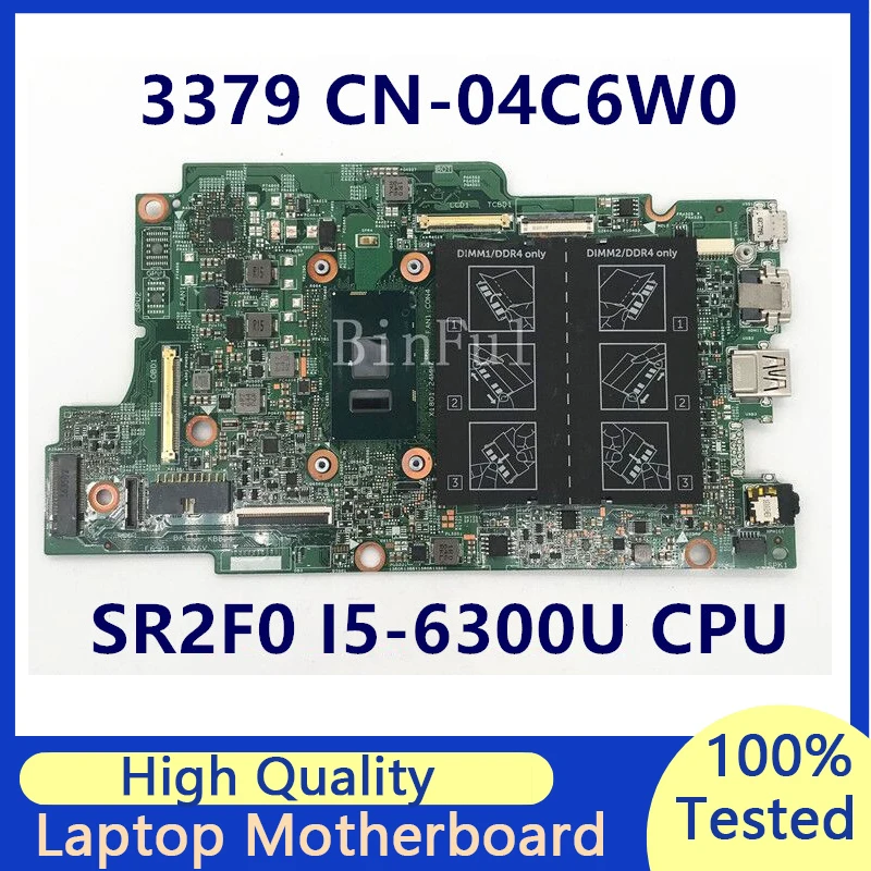 CN-04C6W0 04C6W0 4C6W0 Mainboard For Dell Latitude 3379 With SR2F0 I5-6300U CPU Laptop Motherboard 100% Full Tested Working Well
CN-04C6W0 04C6W0 4C6W0 Mainboard For Dell Latitude 3379 With SR2F0 I5-6300U CPU Laptop Motherboard 100% Full Tested Working Well