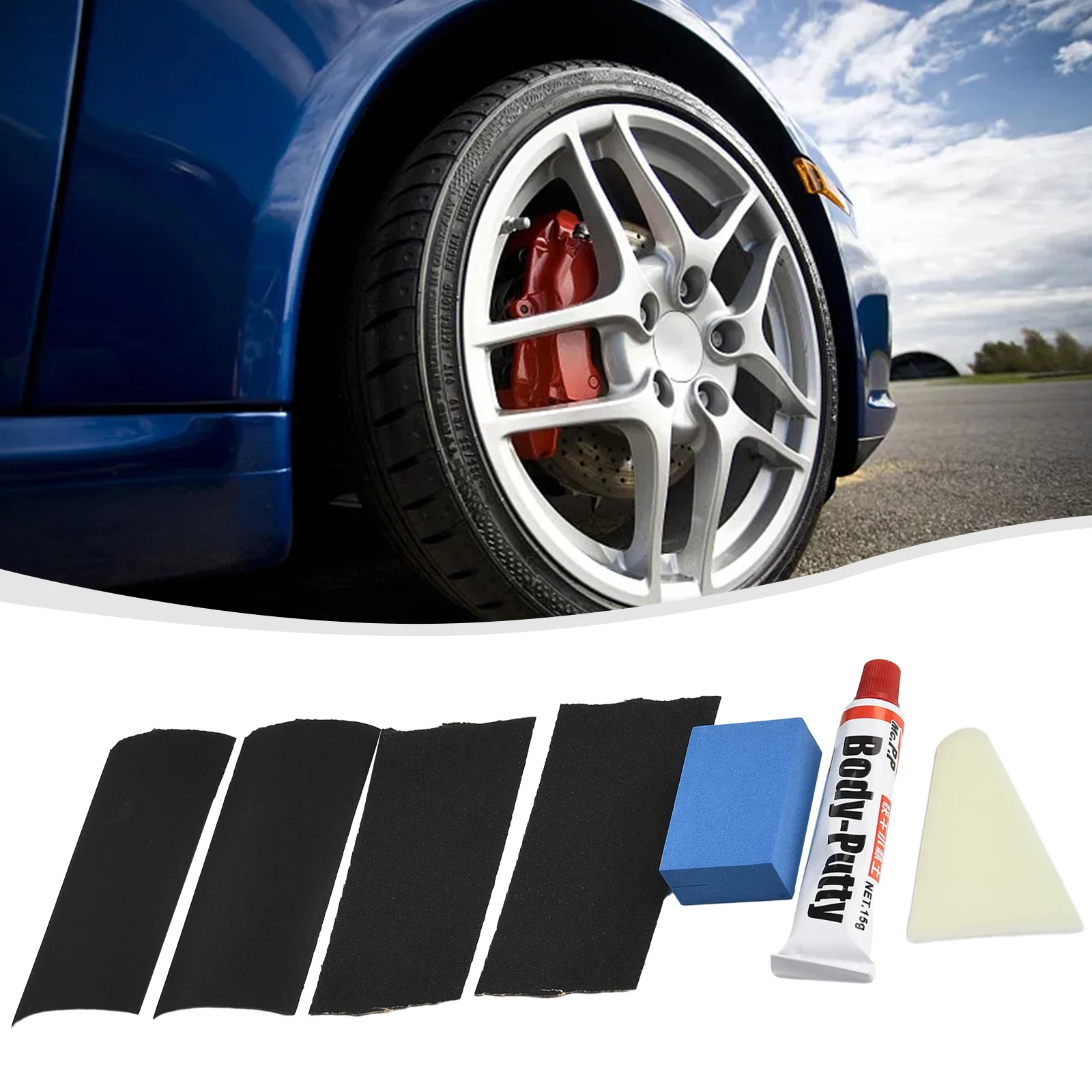 Smooth Repair Tools Scratch Filler Auto Waxing Body Putty Assistant Car Accessories Paint Repair Tool Sandpaper Pad
Smooth Repair Tools Scratch Filler Auto Waxing Body Putty Assistant Car Accessories Paint Repair Tool Sandpaper Pad