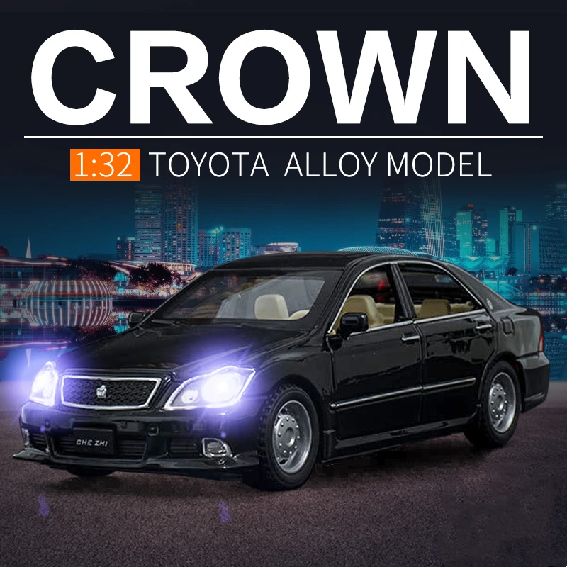 1:32 Toyota Crown Classic Car Alloy Car Model Diecasts & Toy Metal Car Model Simulation Sound and Light Collection Kids Toy Gift
1:32 Toyota Crown Classic Car Alloy Car Model Diecasts & Toy Metal Car Model Simulation Sound and Light Collection Kids Toy Gift